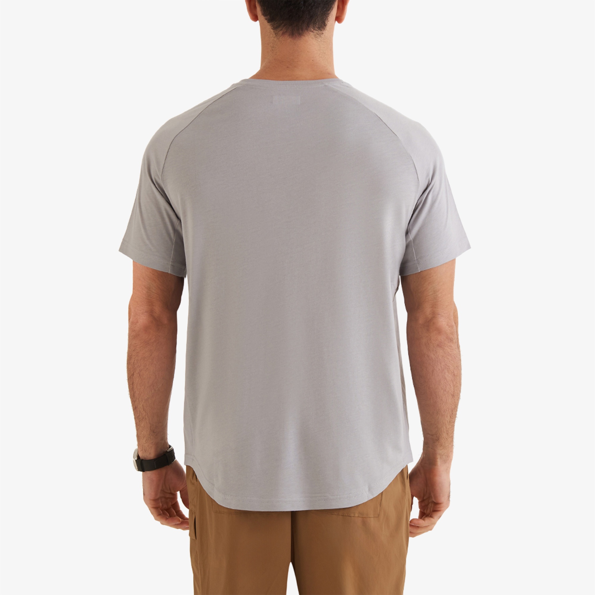 Columbia Comfort Ss Erkek Gri T-Shirt