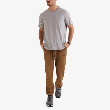  Columbia Comfort Ss Erkek Gri T-Shirt