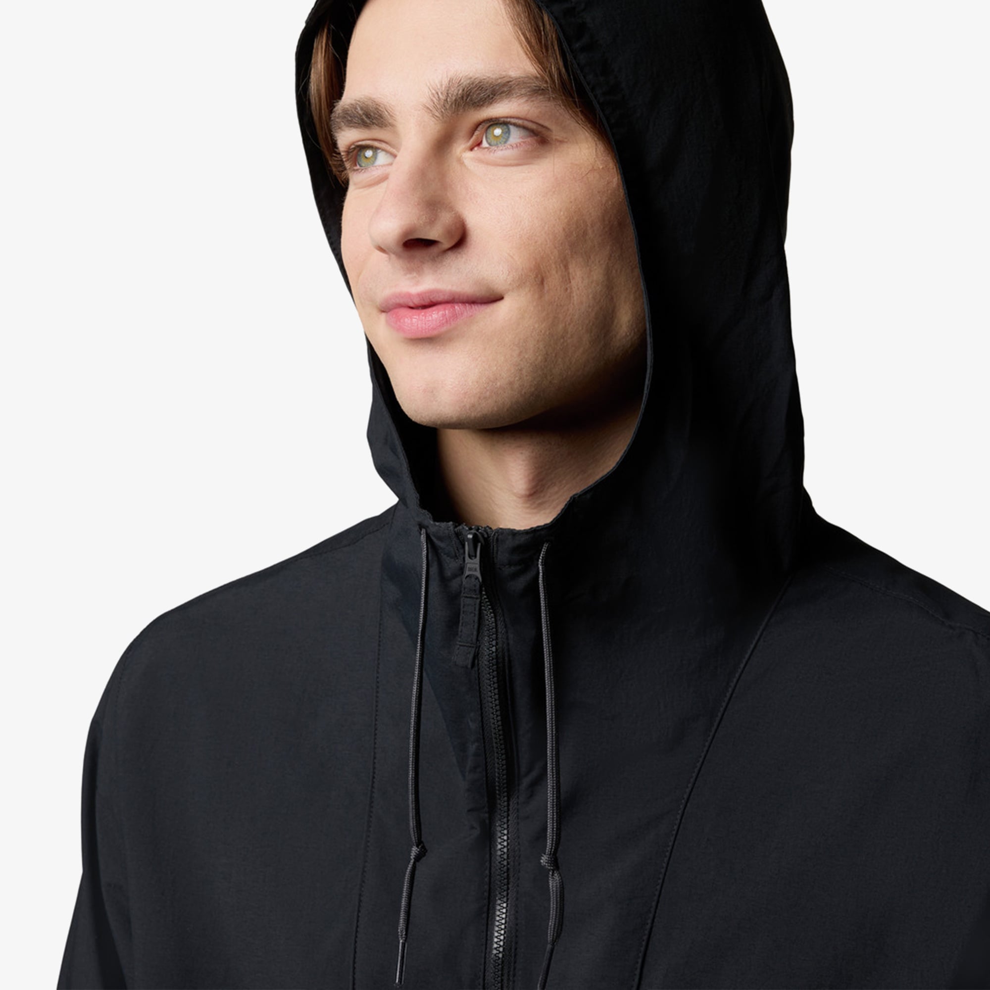 Columbia Spire Valley Windbreaker Erkek Siyah Ceket