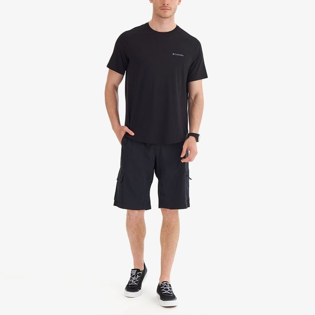  Columbia Comfort Ss Erkek Siyah T-Shirt