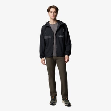  Columbia Spire Valley Windbreaker Erkek Siyah Ceket