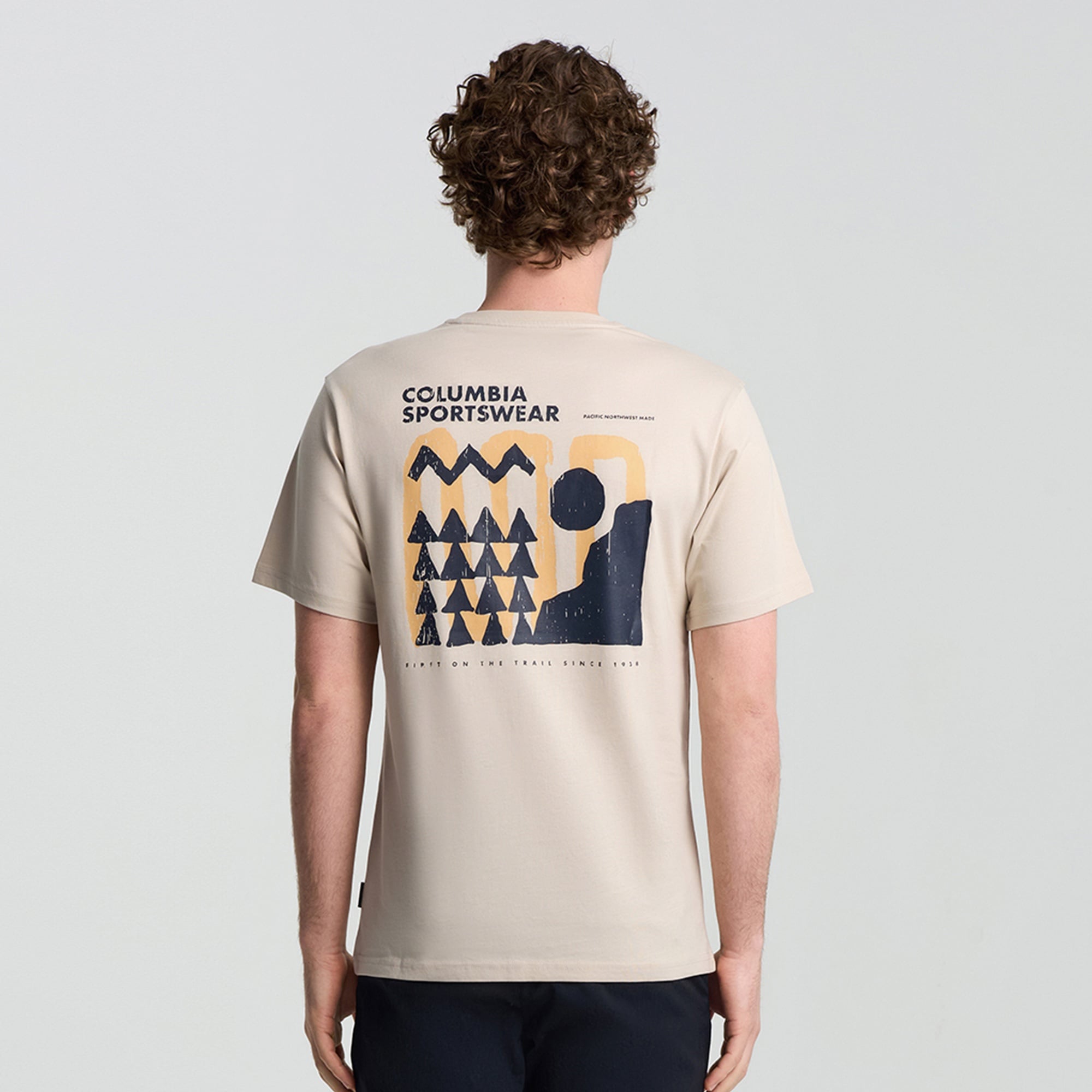 Columbia Explore Outdoors Ss Erkek Bej T-Shirt