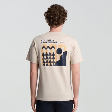  Columbia Explore Outdoors Ss Erkek Bej T-Shirt