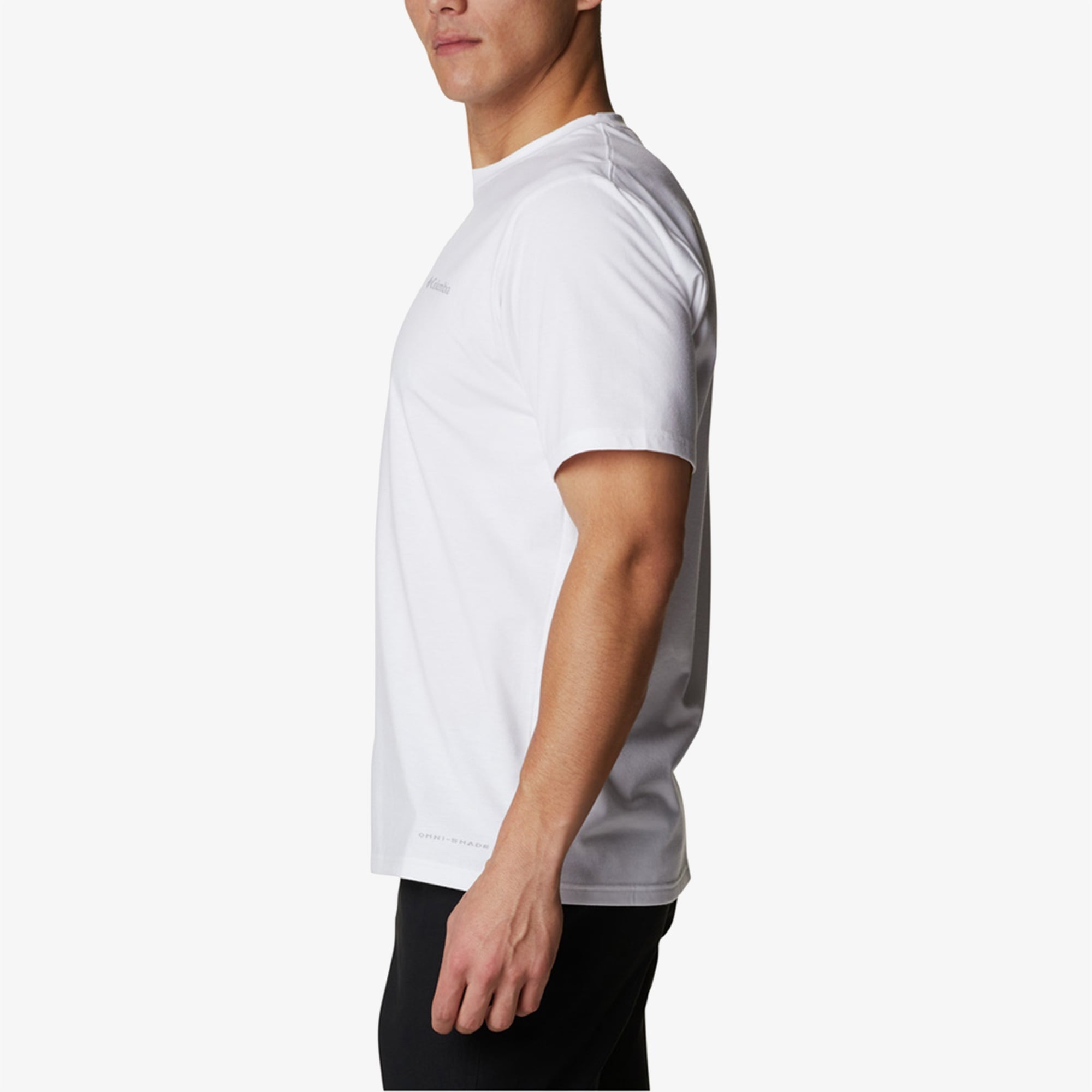 Columbia Sun Trek Sleeve Erkek Beyaz T-Shirt