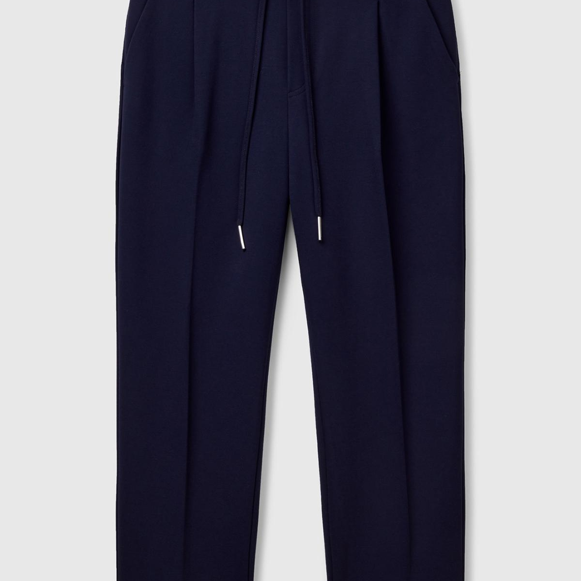 Kadın Lacivert  Beli Lastikli Pantolon