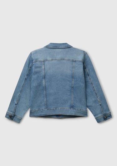  Erkek Çocuk Denim Denim Ceket