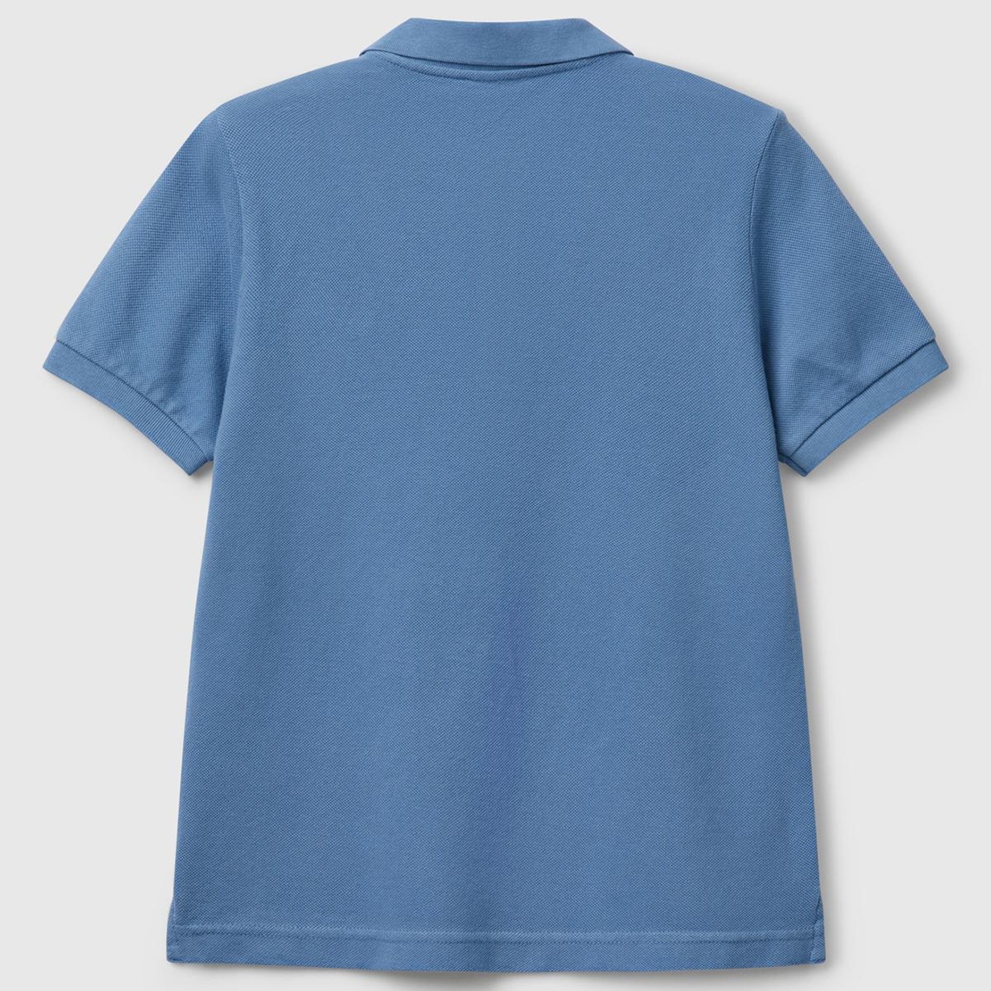 Erkek Çocuk Havacı Mavi Logolu Pike Polo T-Shirt