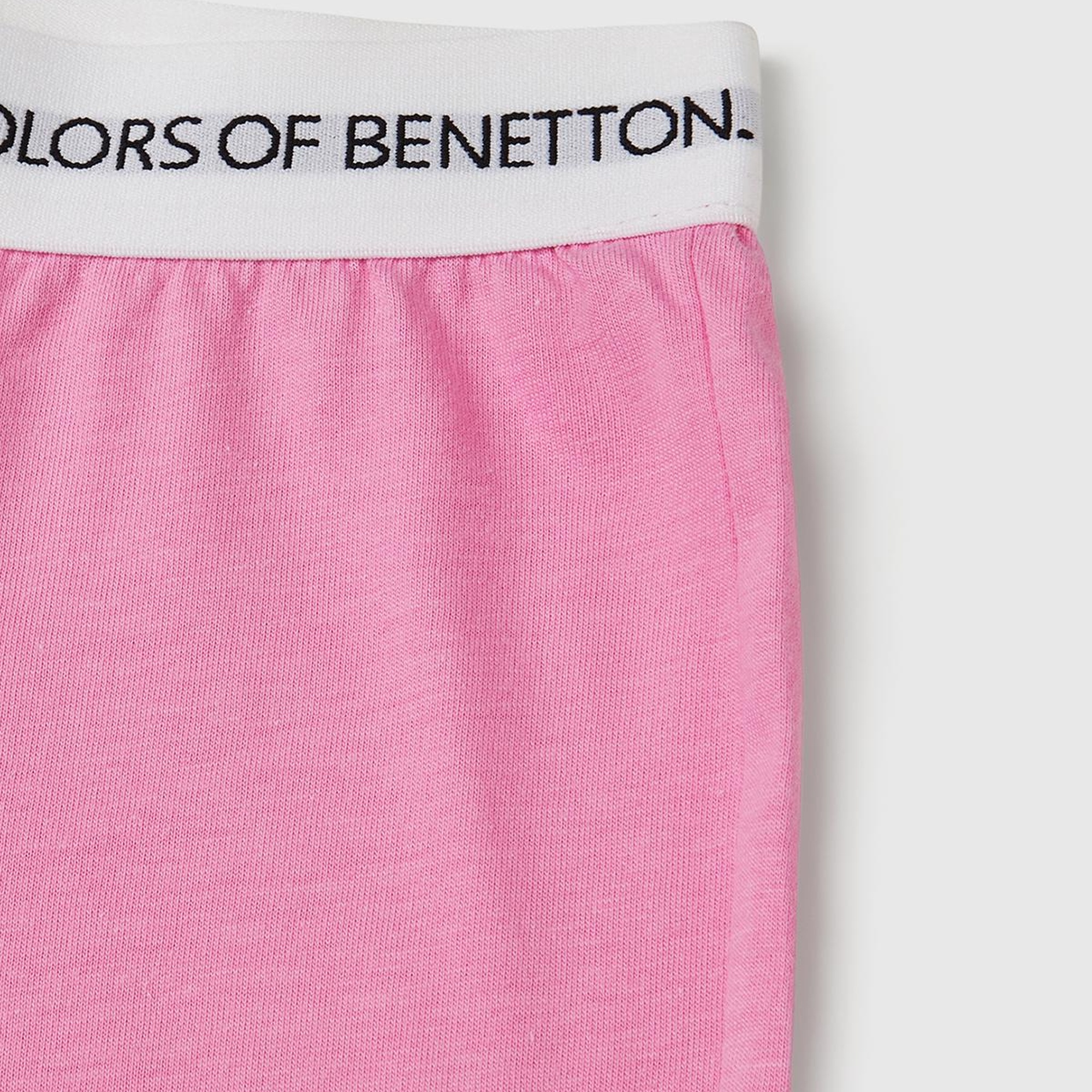 Erkek Çocuk Pembe Logo Şeritli T-Shirt - Jogger Takım