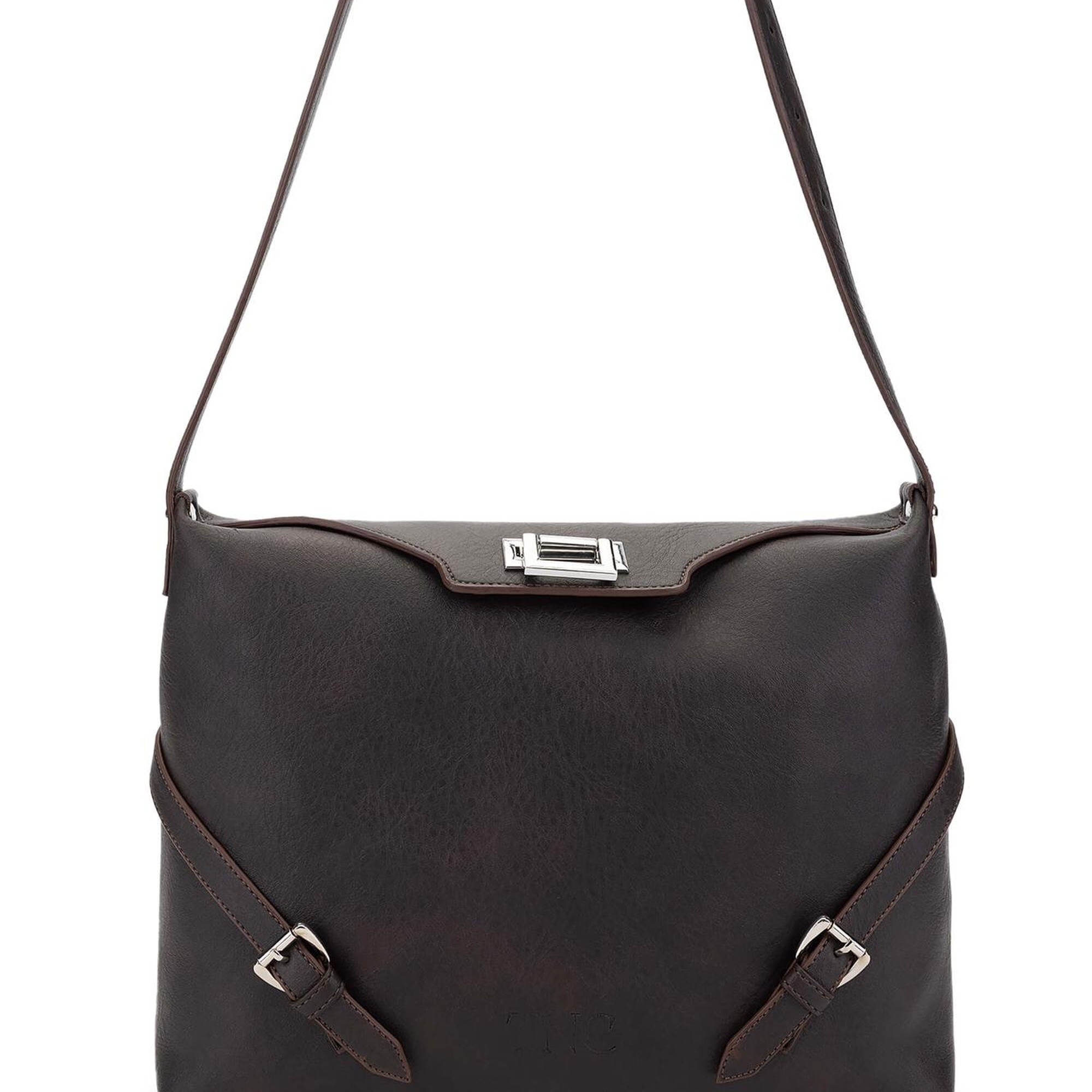 Tamer Tanca Kadın Vegan Kahverengi Omuz Çanta