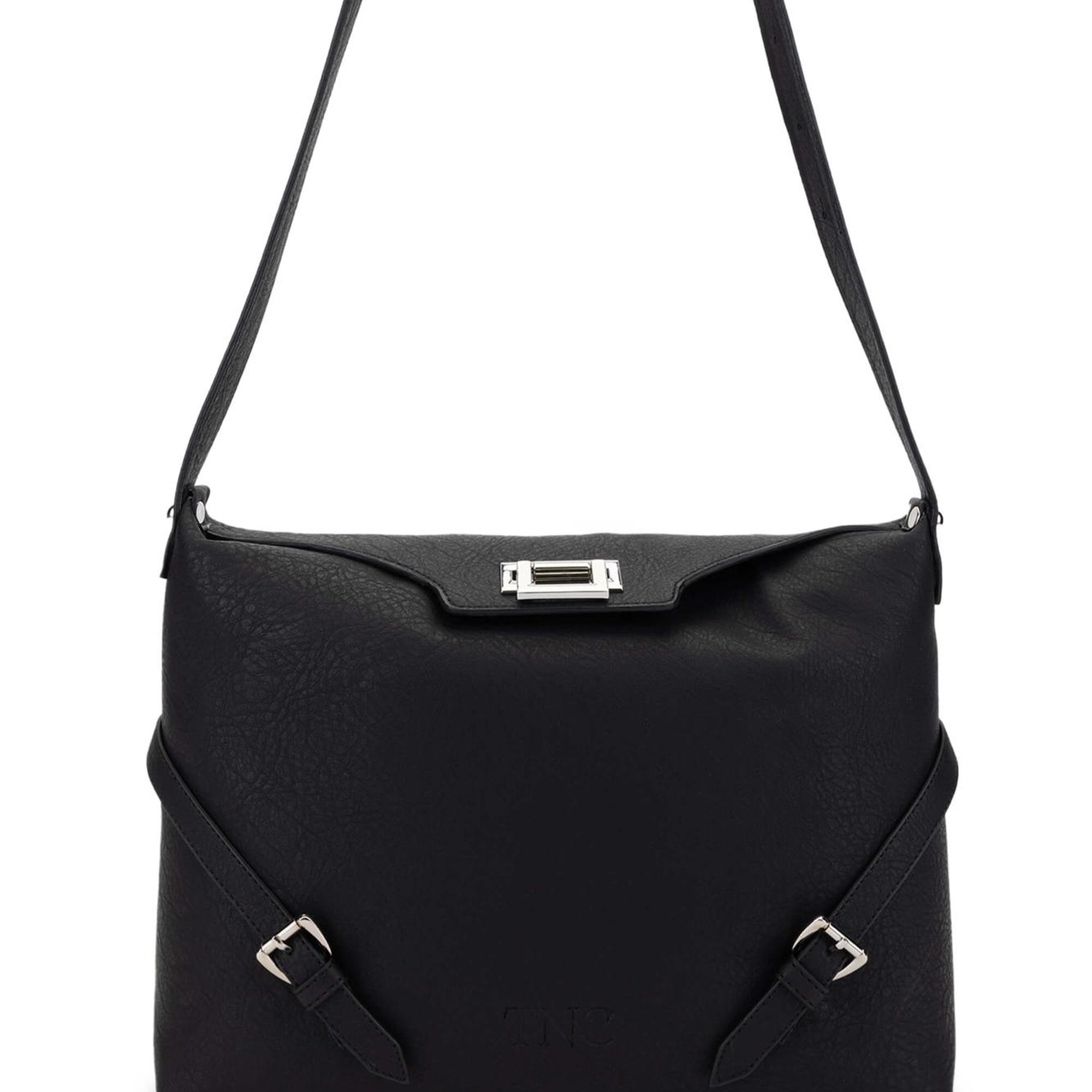 Tamer Tanca Kadın Vegan Siyah Omuz Çanta