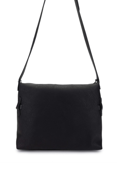 Tamer Tanca Kadın Vegan Siyah Omuz Çanta