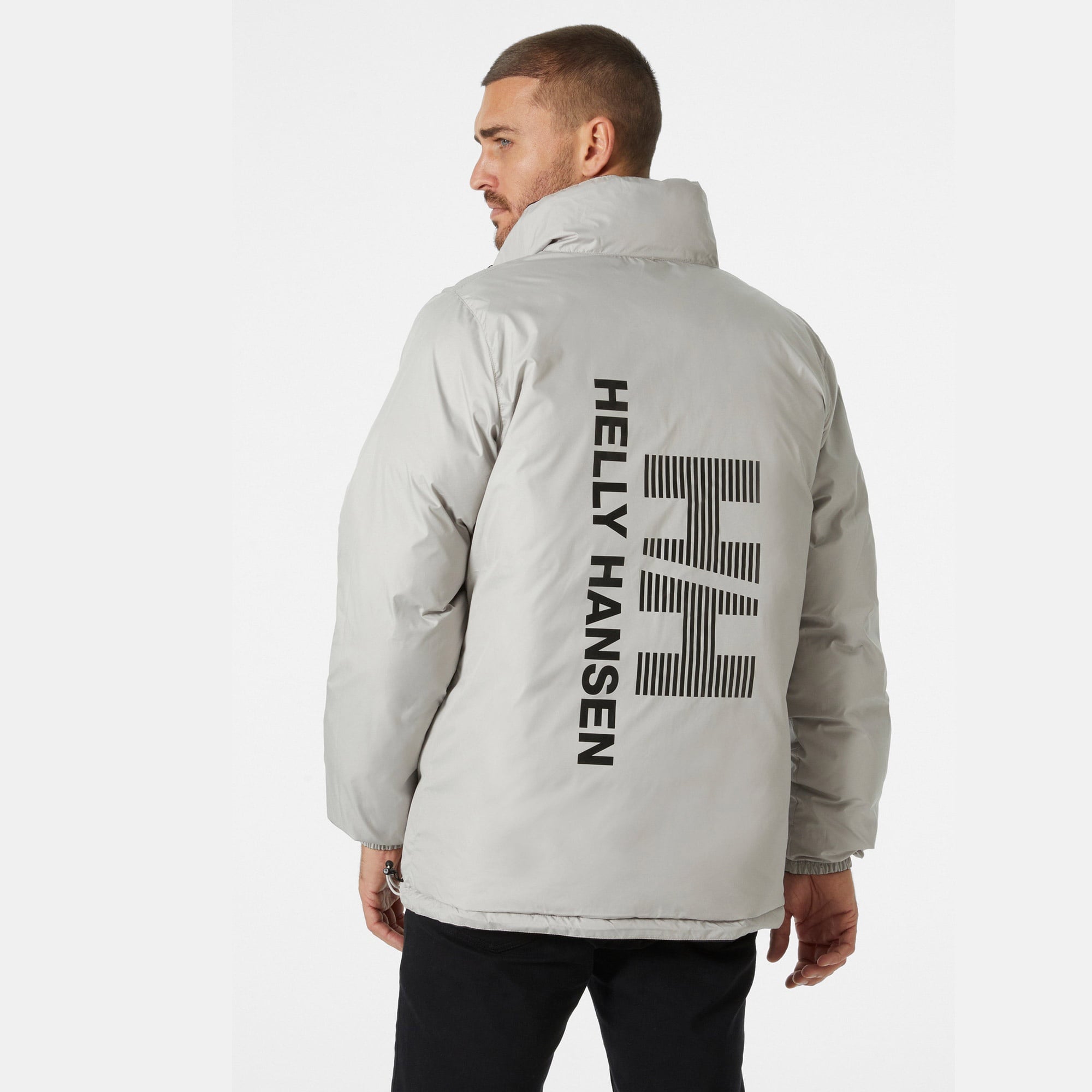 Helly Hansen 23 Reversible Puffer Erkek Siyah Mont