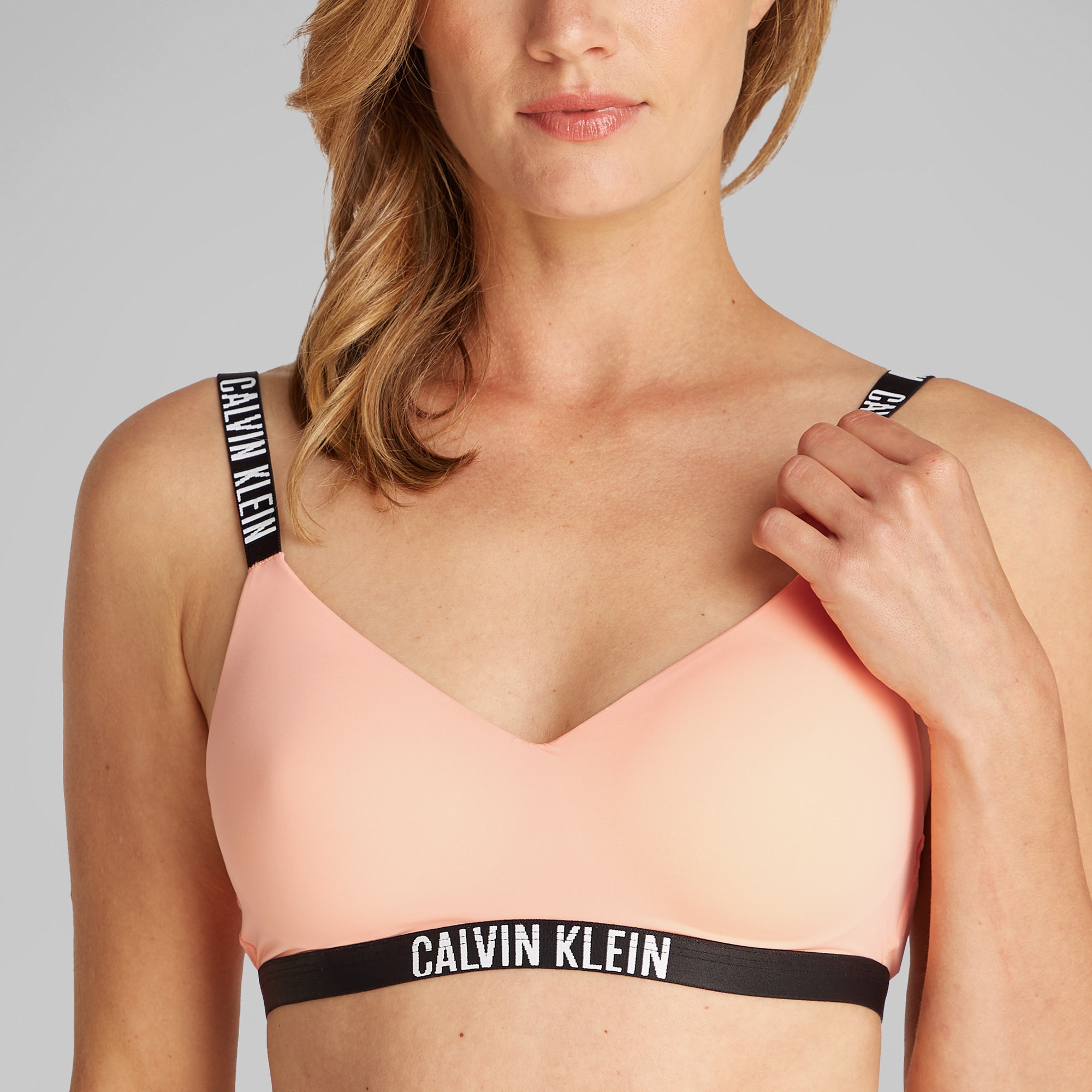 Calvin Klein Lined Kadın Pembe Bra