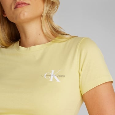  Calvin Klein 2'li Monologo Slim Kadın Renkli T-Shirt