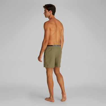  Calvin Klein Medium Double Wb Erkek Yeşil Mayo