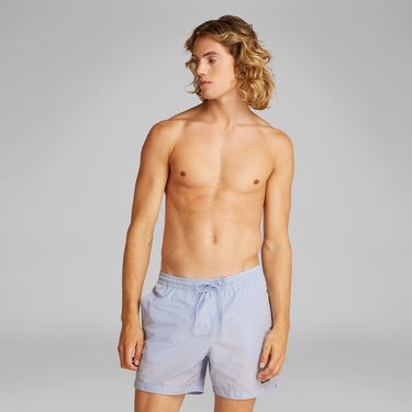  Calvin Klein Medium Drawstring Erkek Mavi Mayo