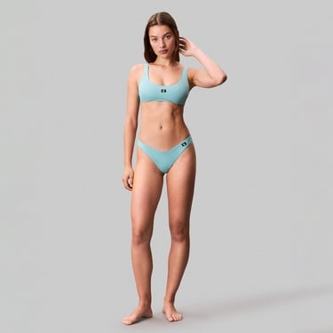  Calvin Klein Rp Kadın Yeşil Bikini Üstü