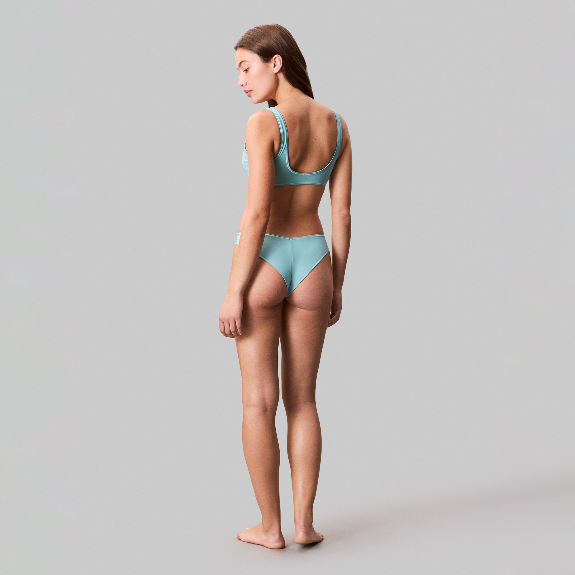 Calvin Klein Rp Kadın Yeşil Bikini Üstü