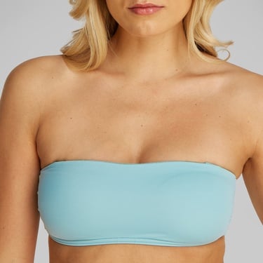  Calvin Klein Removable Straps Bandeau - Rp Kadın Yeşil Bikini