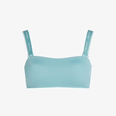  Calvin Klein Removable Straps Bandeau - Rp Kadın Yeşil Bikini
