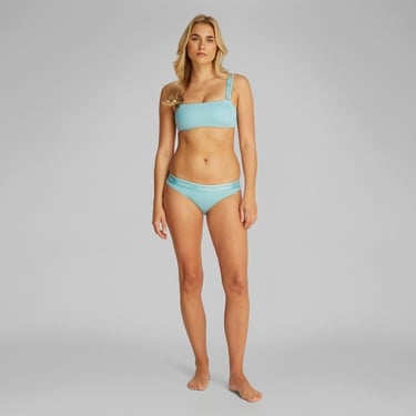  Calvin Klein Removable Straps Bandeau - Rp Kadın Yeşil Bikini