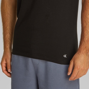  Calvin Klein Crew 3'lü Erkek Renkli T-Shirt