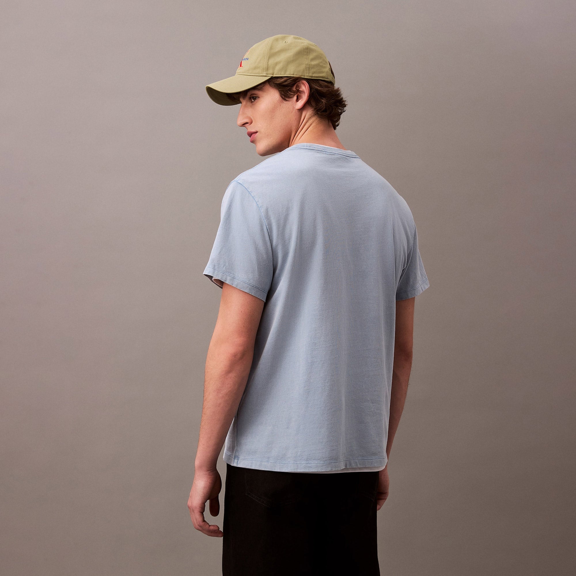 Calvin Klein Erkek Mavi T-Shirt