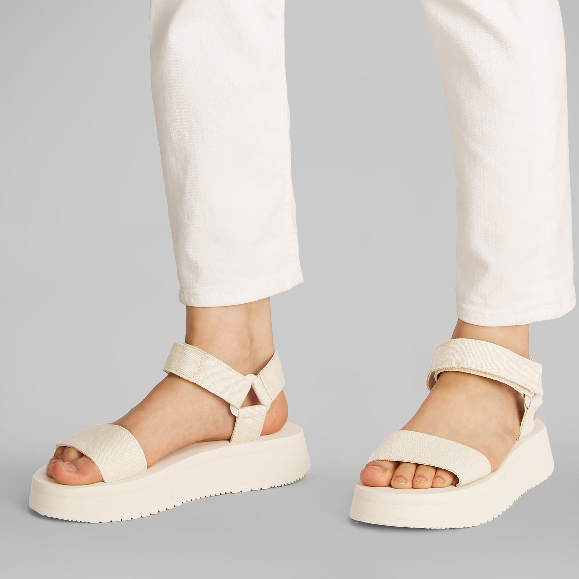 Calvin Klein Calvin Klein Kadın Krem Sandalet Sandalet & Terlik | FashFed Krem - 7. görsel