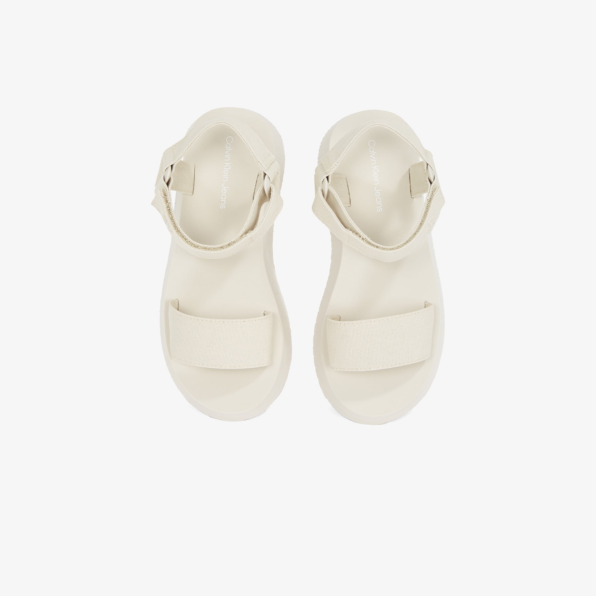 Calvin Klein Calvin Klein Kadın Krem Sandalet Sandalet & Terlik | FashFed Krem - 6. görsel