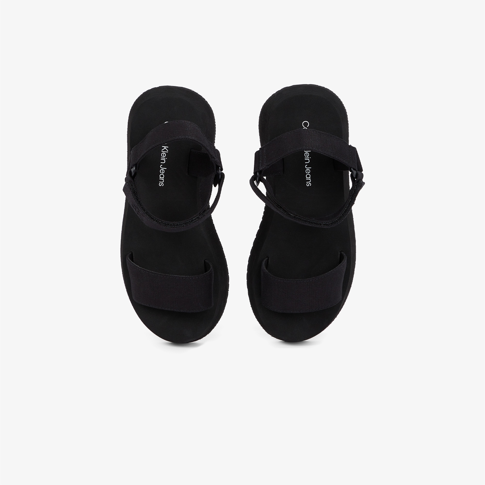 Calvin Klein Velcro Webbing Kadın Siyah Sandalet