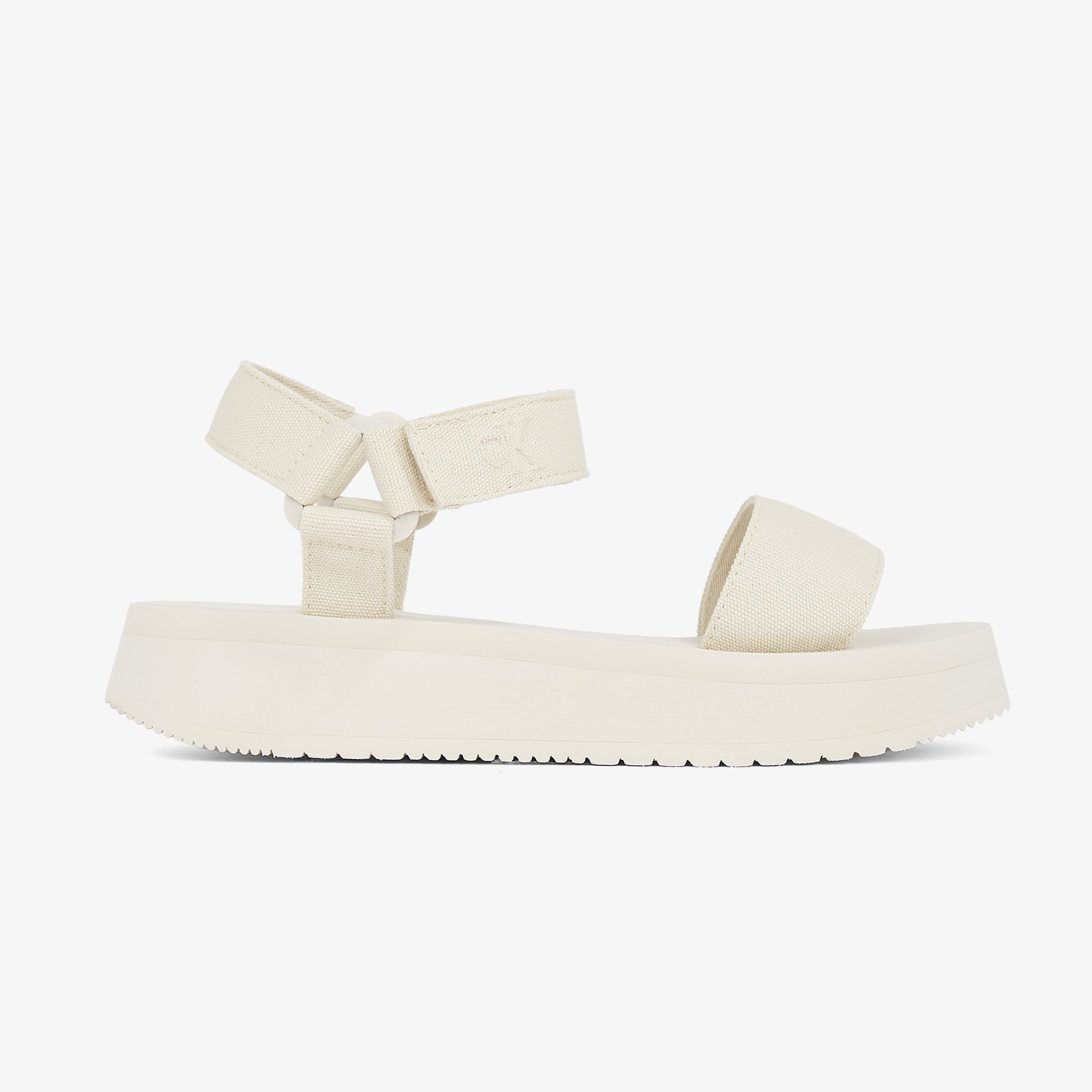 Calvin Klein Calvin Klein Kadın Krem Sandalet Sandalet & Terlik | FashFed Krem - 2. görsel