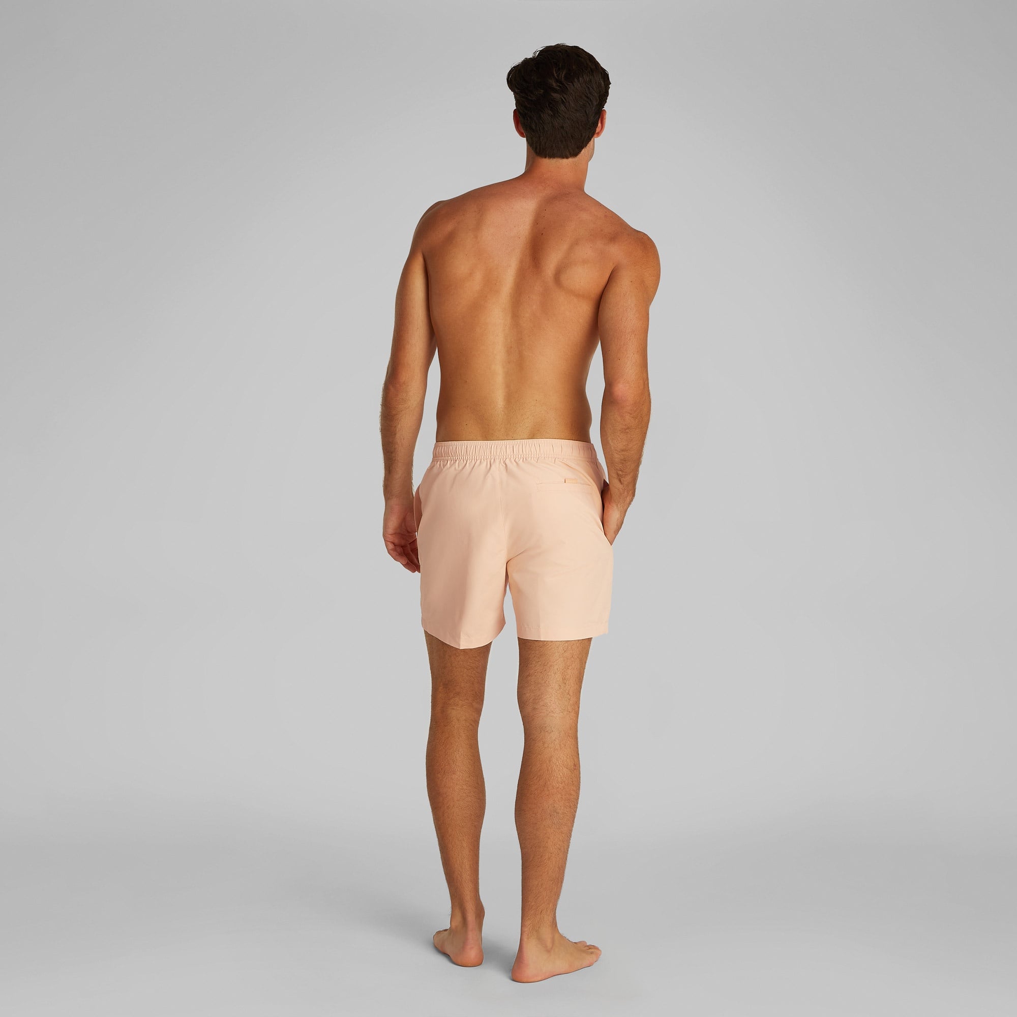 Calvin Klein Medium Drawstring Erkek Pembe Mayo