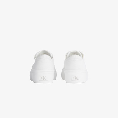  Calvin Klein Vulcanic Flatform Low Kadın Beyaz Sneaker