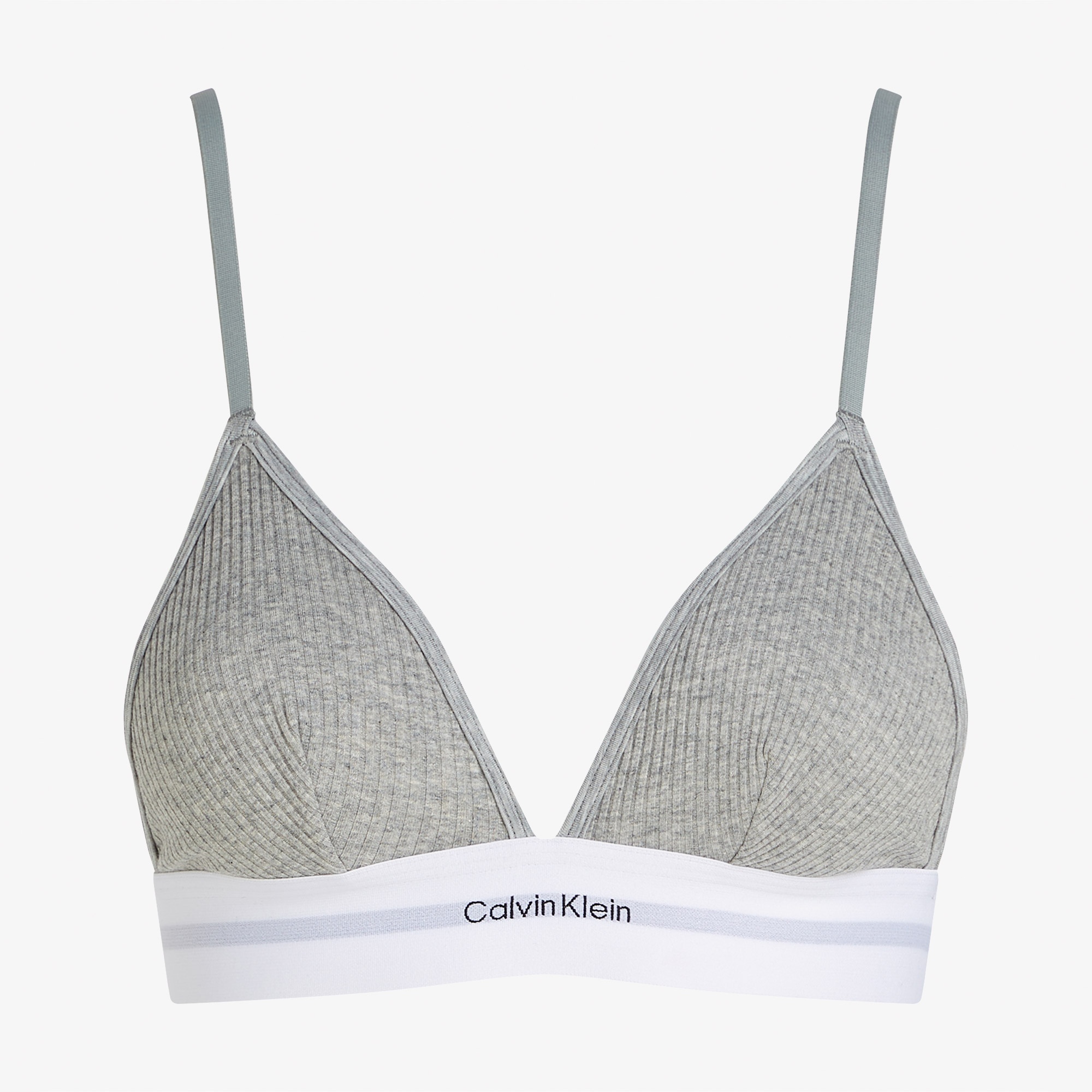 Calvin Klein Unlined Üçgen Kadın Gri Sütyen