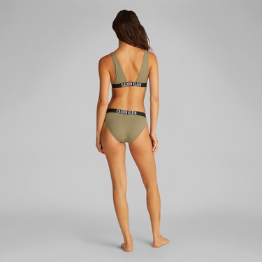  Calvin Klein Kadın Yeşil Bikini Altı