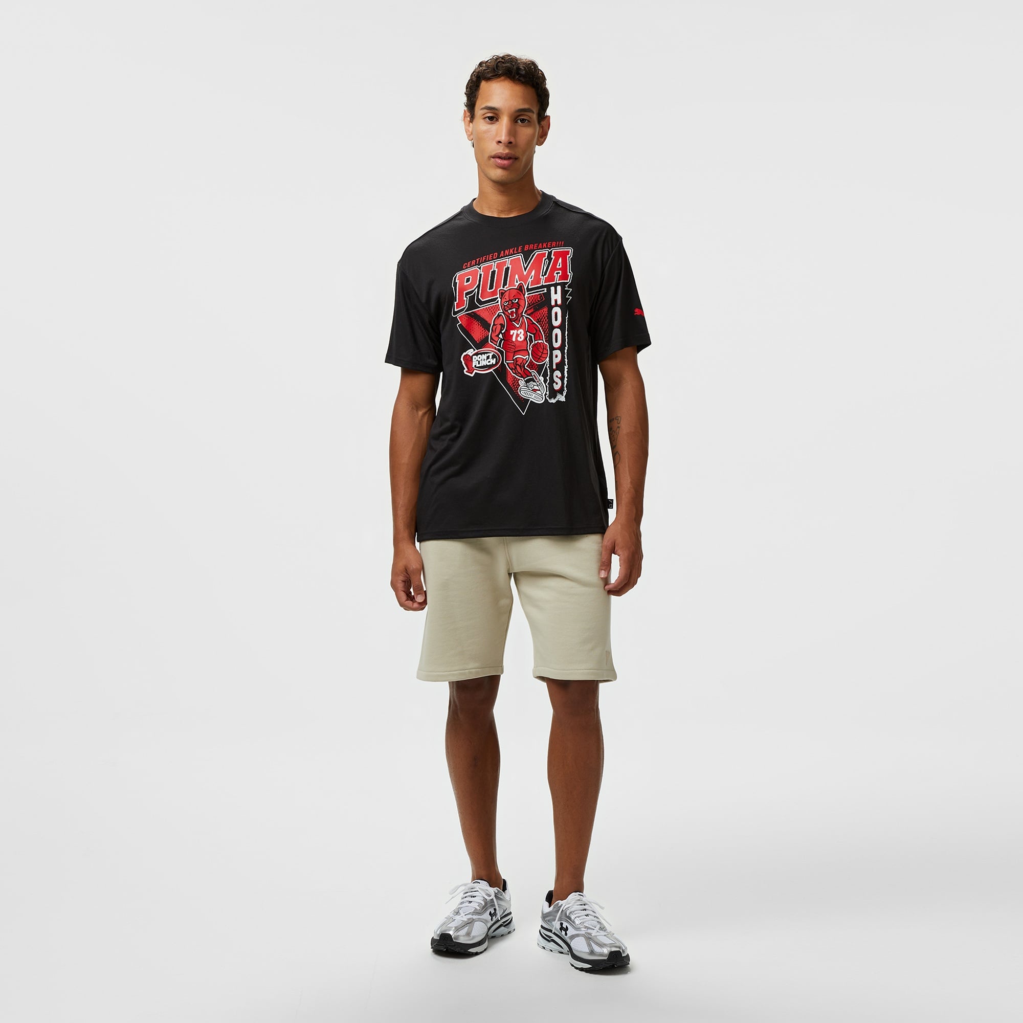 Puma Rival Rage 5 Erkek Siyah T-Shirt