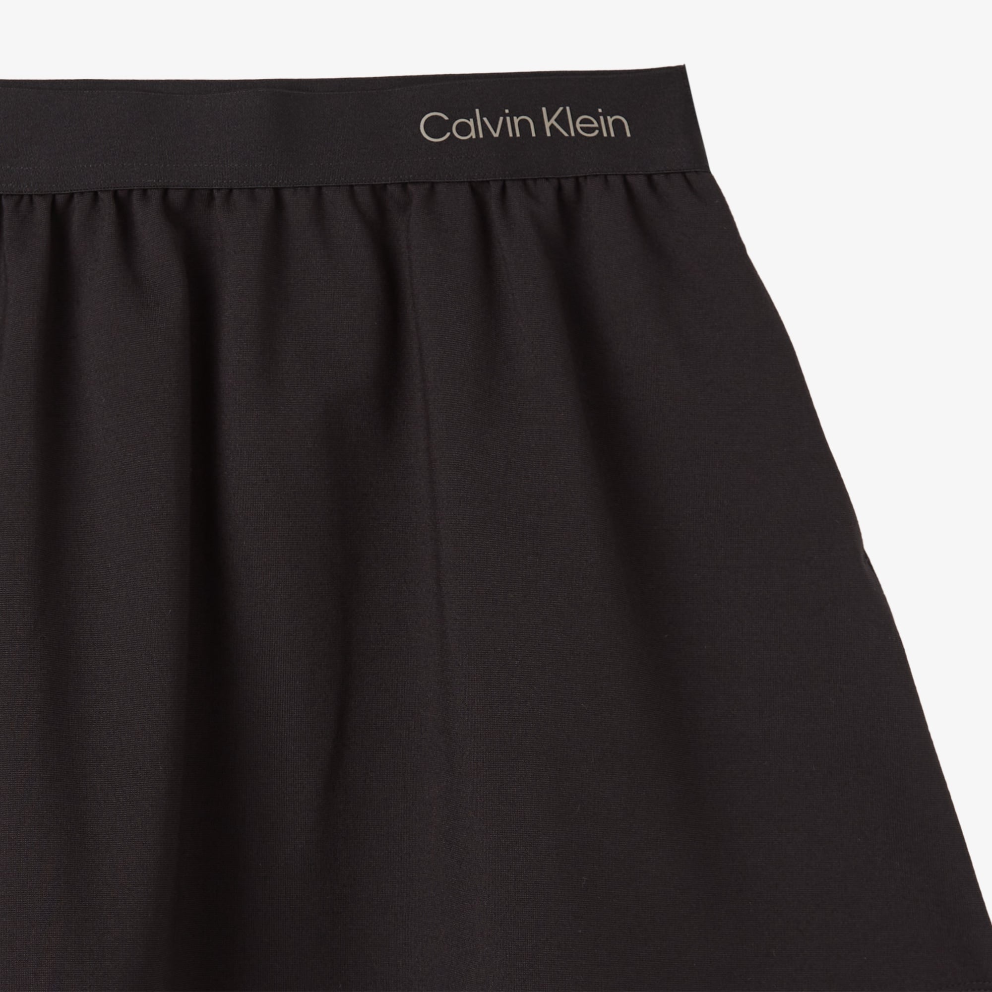 Calvin Klein Punto Logo Flare Çocuk Siyah Etek