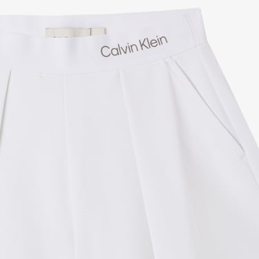  Calvin Klein Knits Punto Çocuk Beyaz Şort Etek