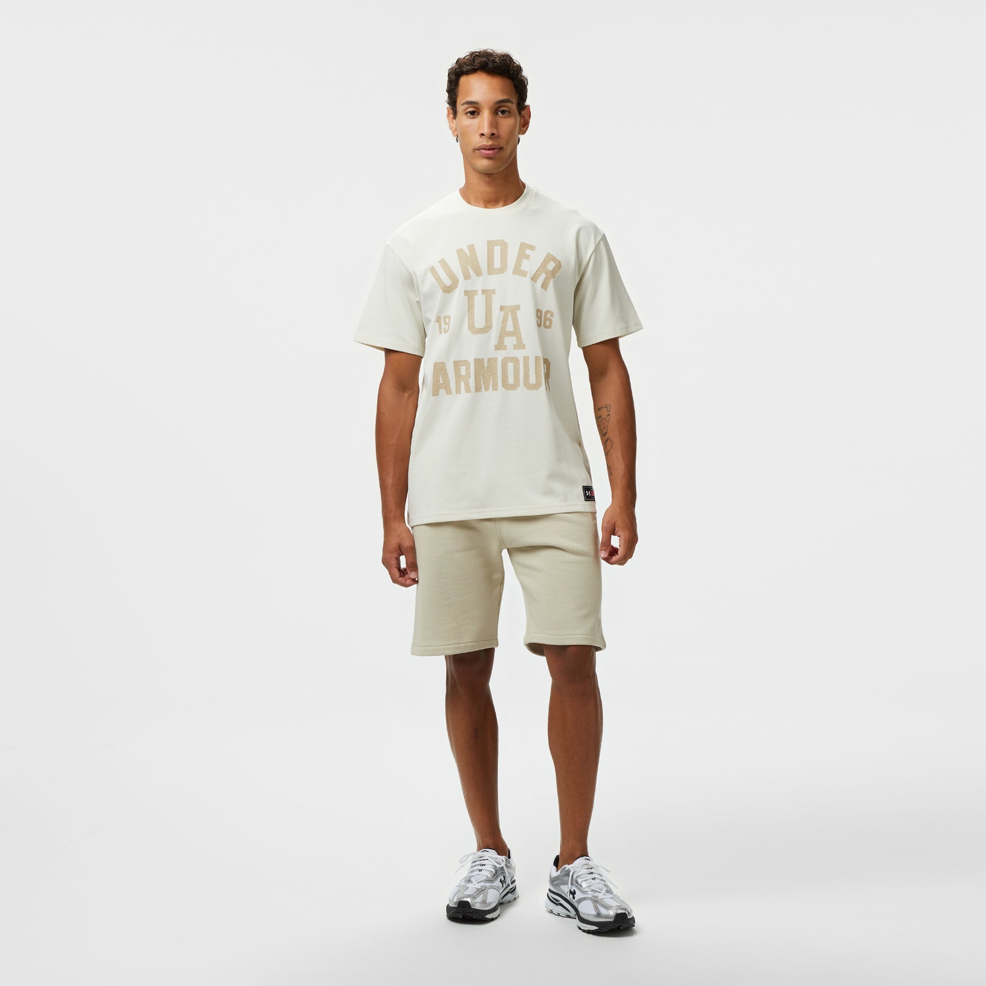 Under Armour Ua M Hw Varsity Os Ss Erkek Gri T-Shirt