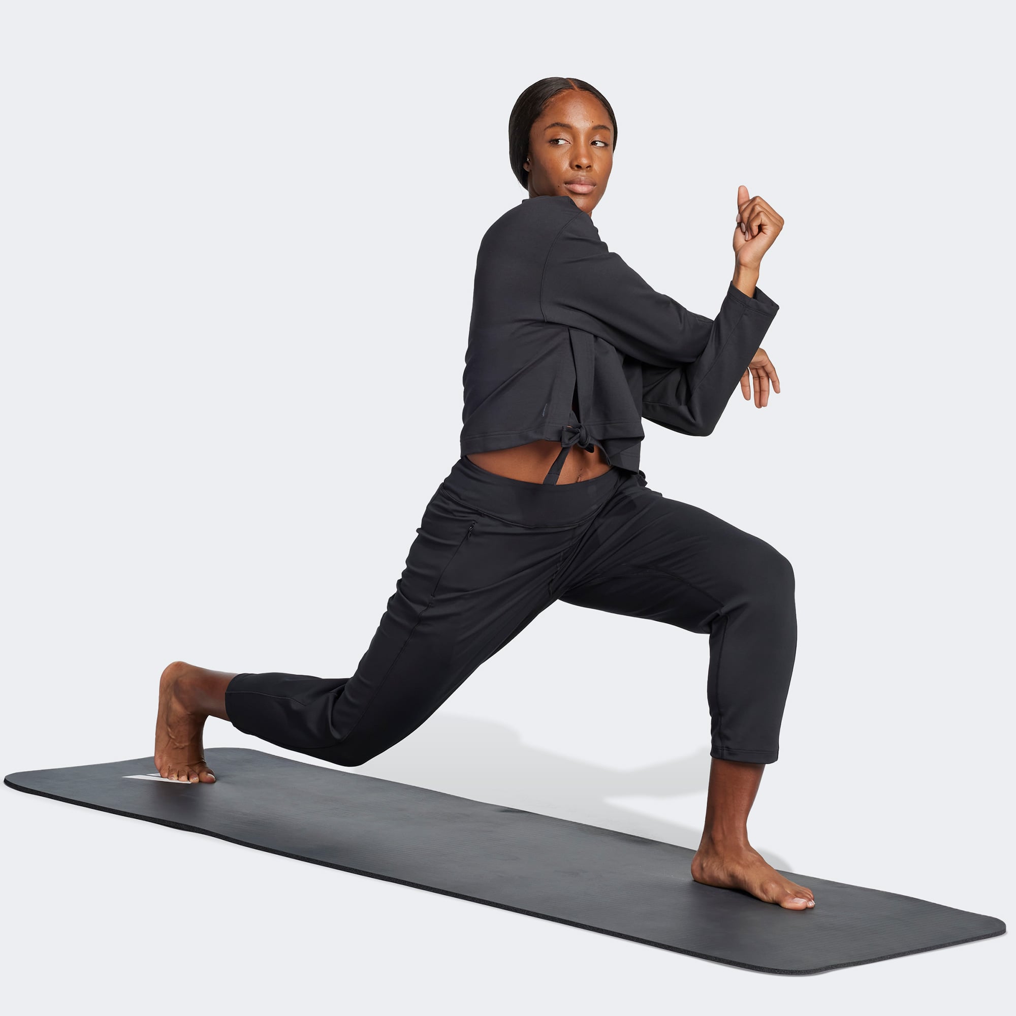  adidas All Me Yoga Kadın Siyah Eşofman Altı