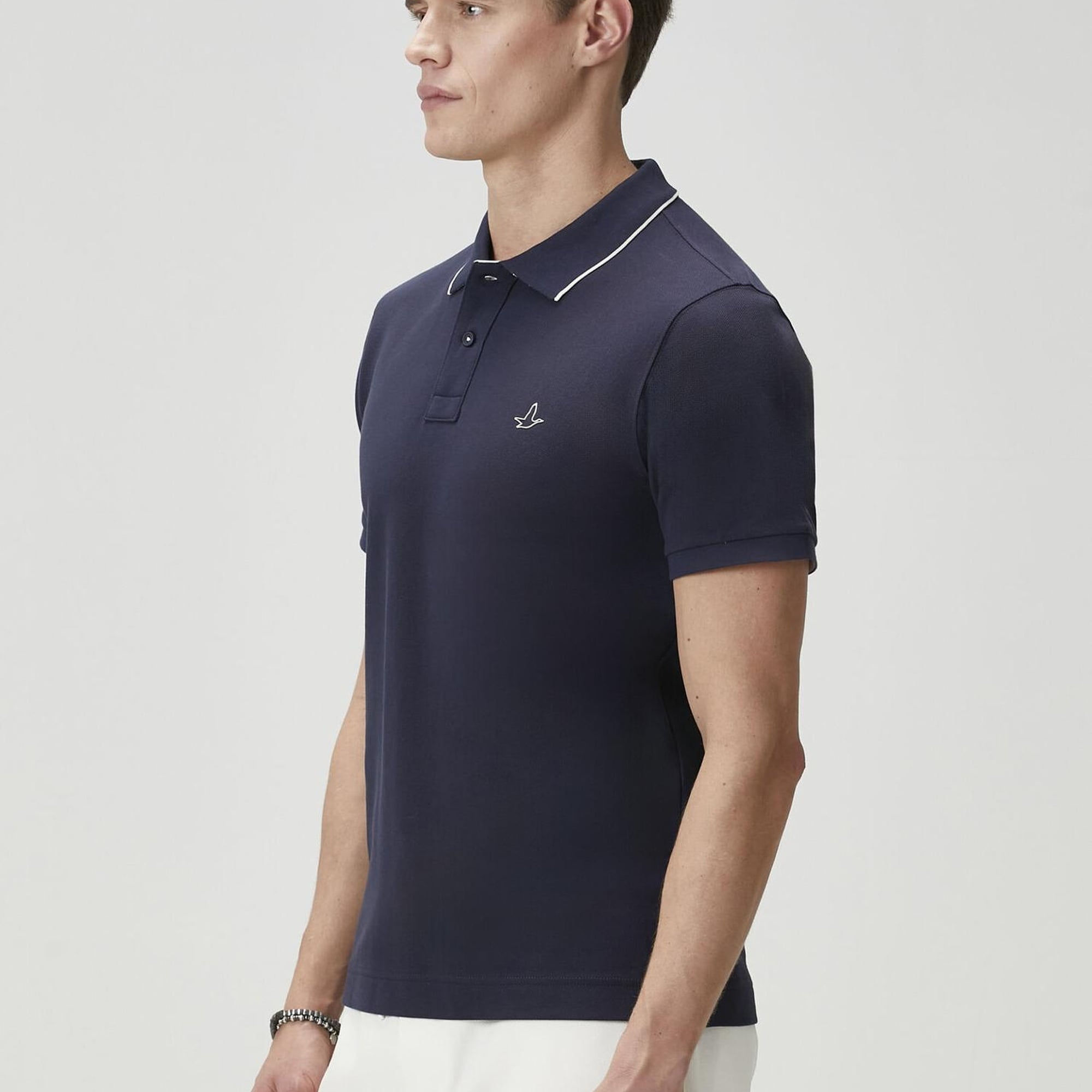 Beymen Club Erkek Slim Fit Lacivert Polo Yaka T-shirt