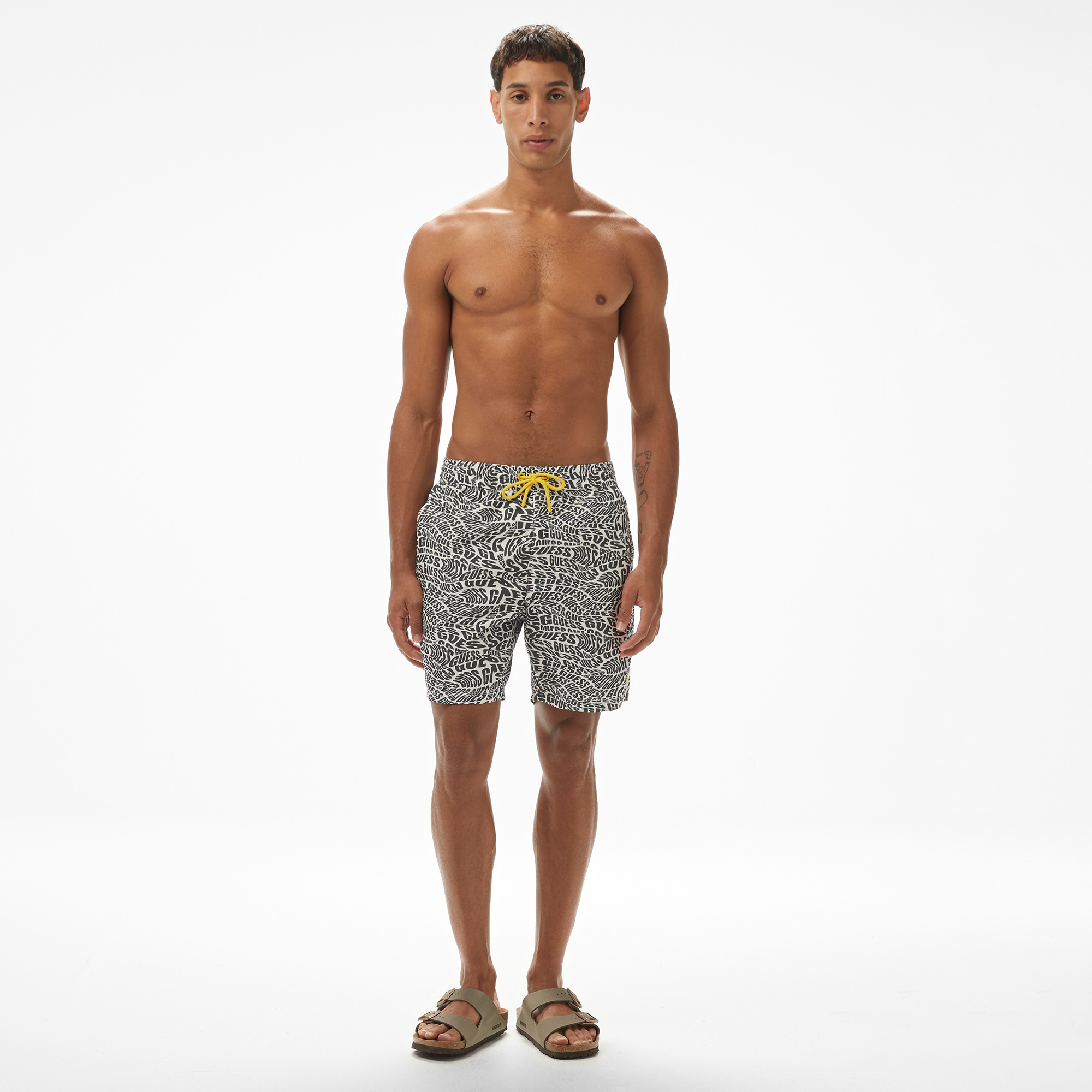 Guess Erkek Siyah Deniz Şortu