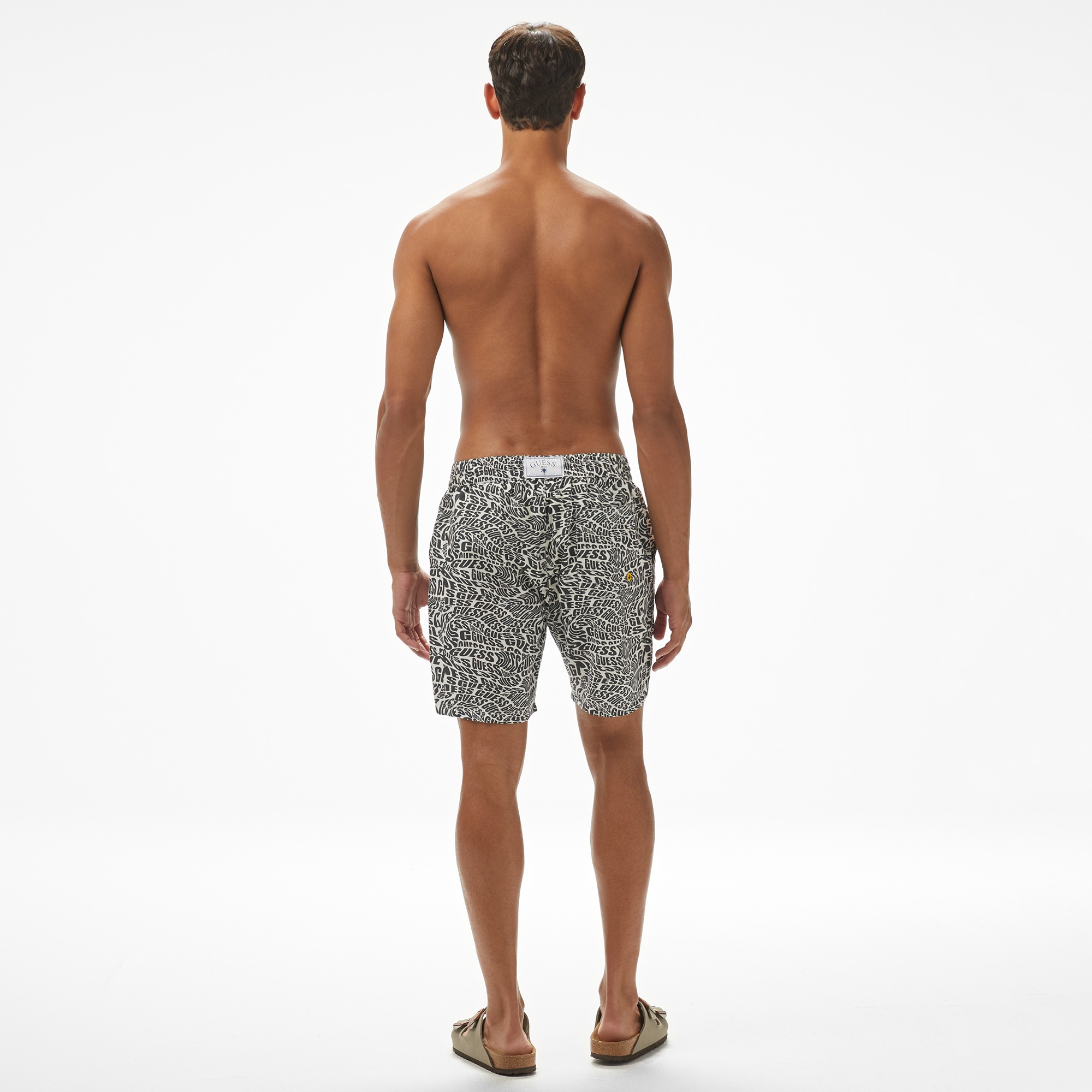 Guess Erkek Siyah Deniz Şortu