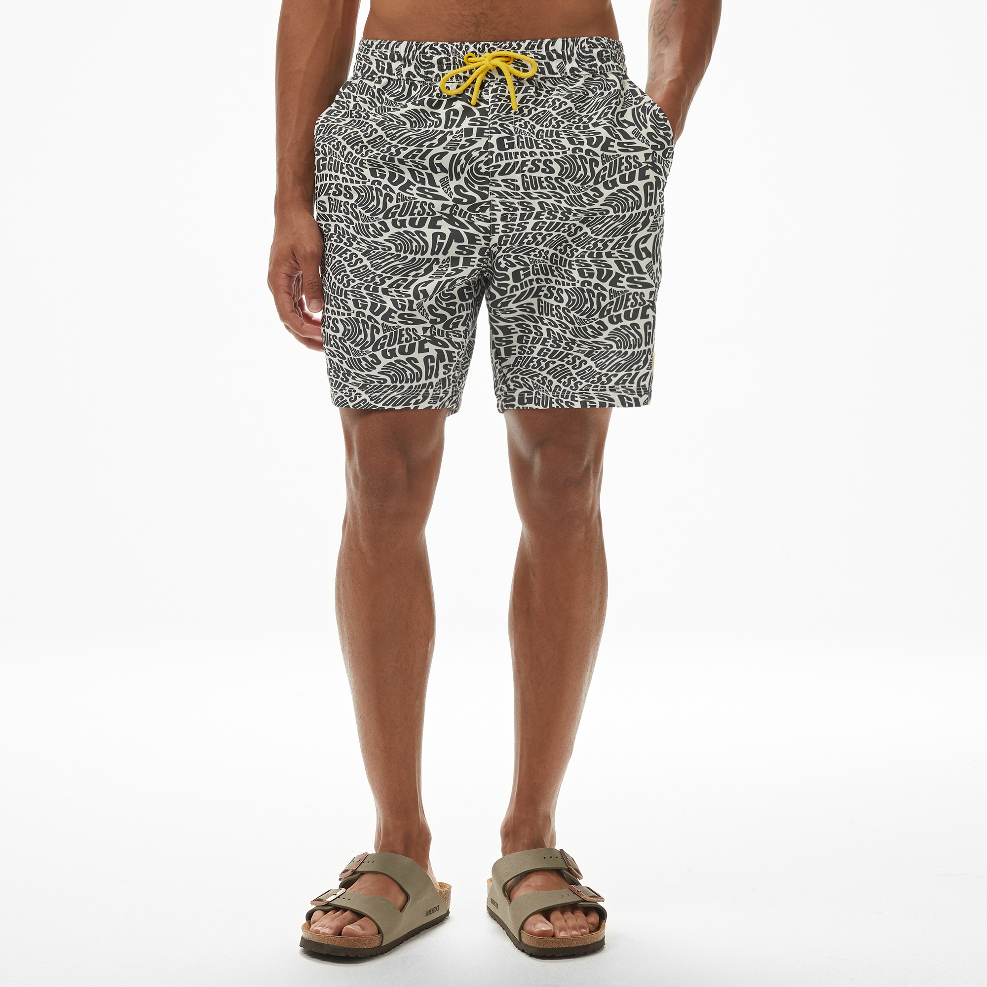 Guess Erkek Siyah Deniz Şortu