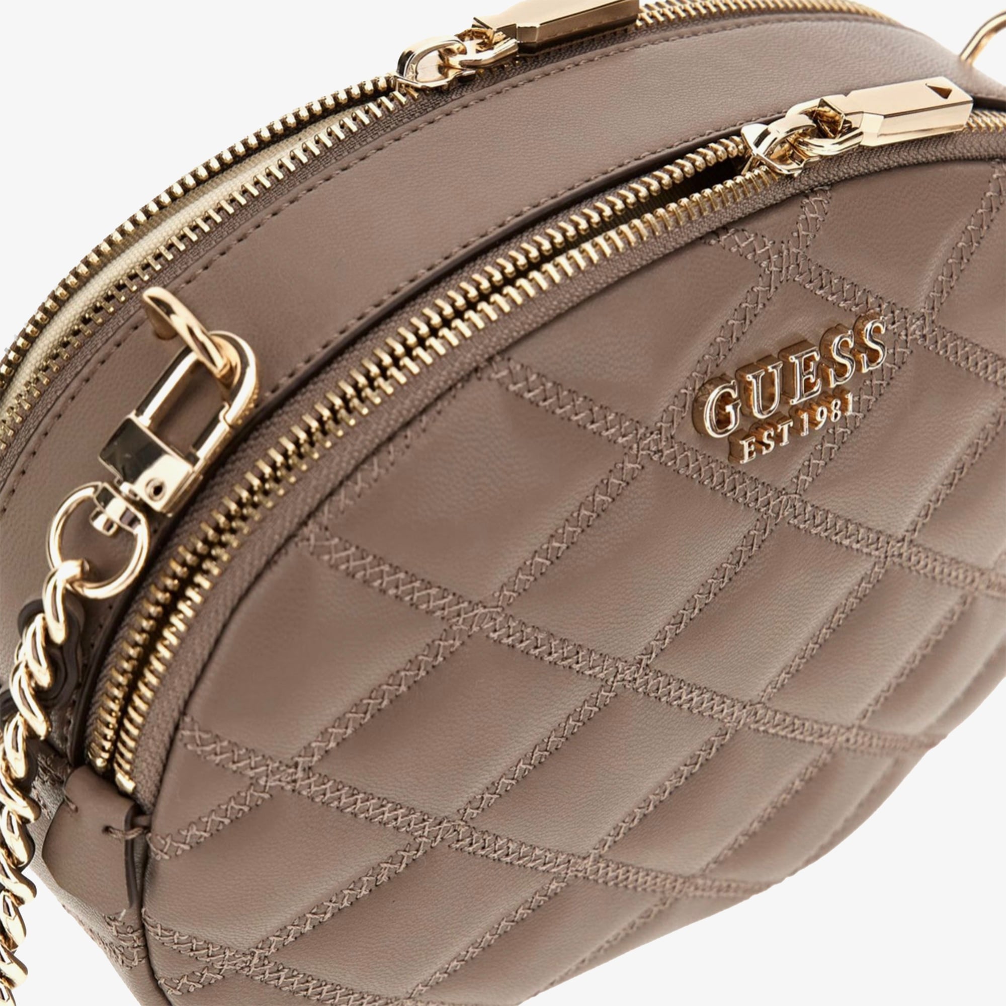 Guess Cruise Vibe Small Kadın Kahverengi Çapraz Çanta