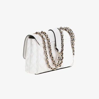  Guess Spark Mini Kadın Beyaz El Çantası