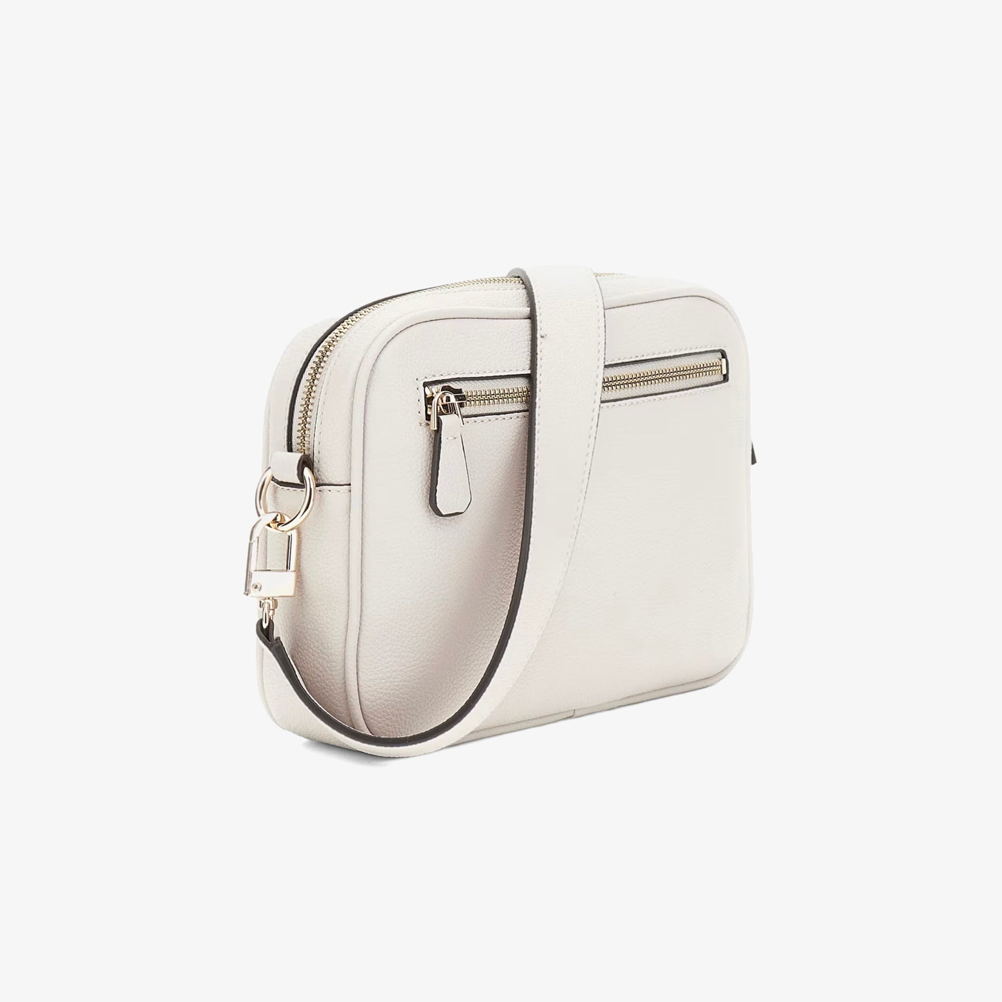 Guess Emiliya Girlfriend S Heritage Pop Cnvrtbl Camera Kadın Krem Çapraz Çanta