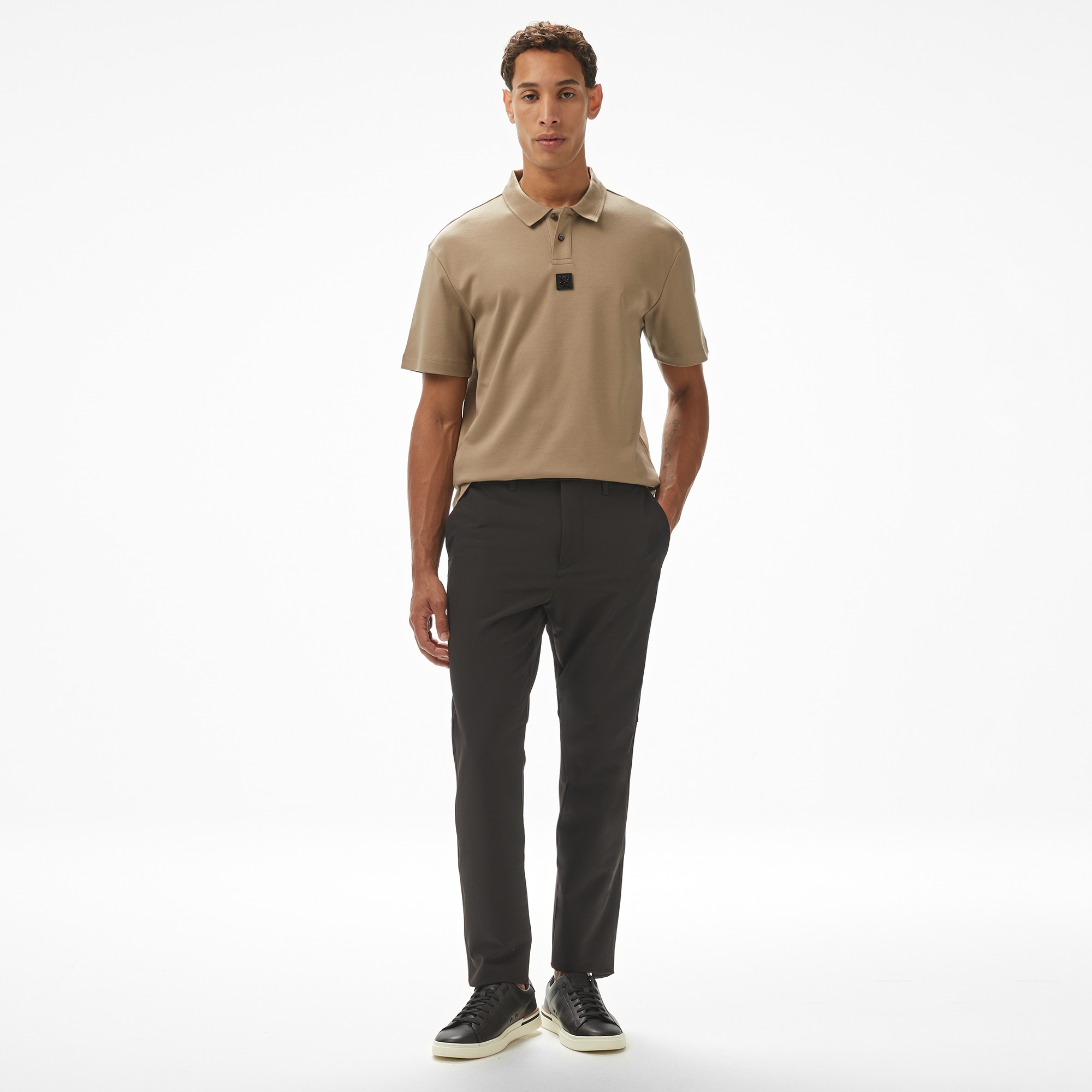 Hugo Deabono Erkek Kahverengi Polo