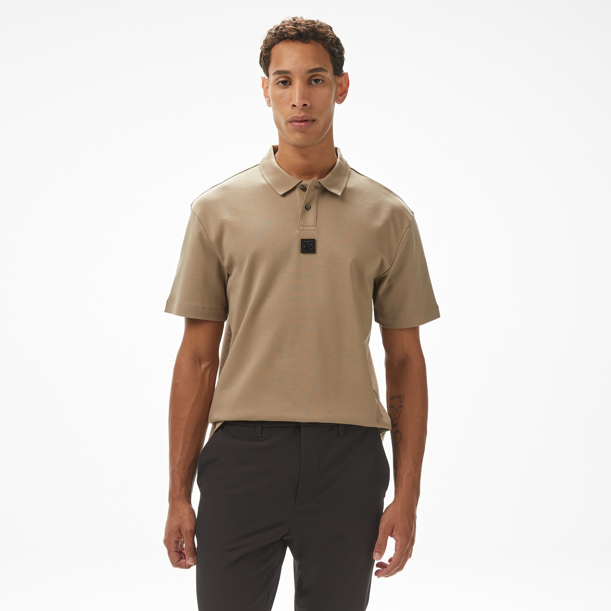 Hugo Deabono Erkek Kahverengi Polo