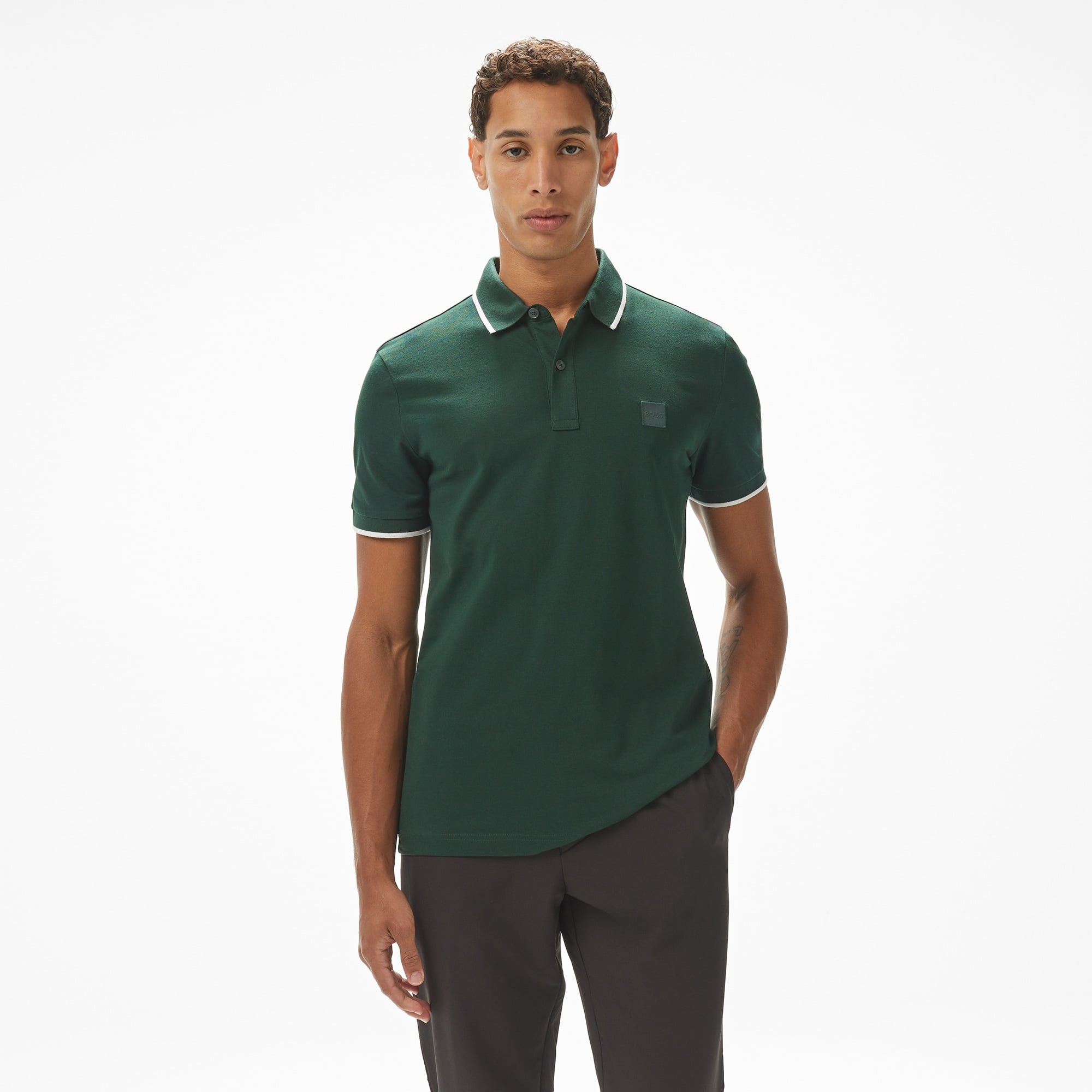 Boss Passertip Erkek Yeşil Polo